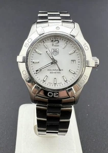 TAG Heuer, Aquaracer 300m, Ladies Stainless Steel Quartz Watch 27mm - WAF1414 - Picture 1 of 9