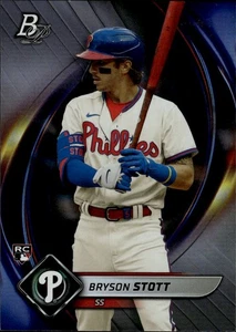 2022 Bowman Platinum #24 Bryson Stott Philadelphia Phillies Rookie - Foto 1 di 2