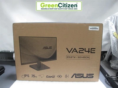 ASUS VA24EHE 23.8" FHD 75Hz IPS LCD Monitor DVI, VGA, HDMI AMD FreeSync - Image 1 of 4