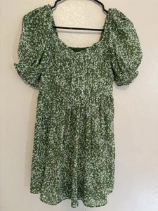 Floral mini dress - Picture 1 of 5