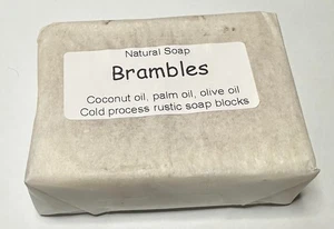 handmade soaps - Brambles - Natural Artisan Bar Soap for Bath, - Picture 1 of 2