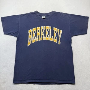 Etiqueta Belton Vintage UC Berkeley Cal Años 90 Hecha en EE. UU. Puntada Única Spellout XL - Imagen 1 de 9