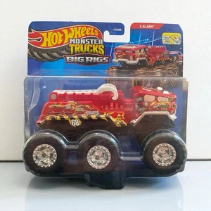 HOT WHEELS Monster Truck 5 Alarm Big Rig Tow Truck - Picture 1 of 2