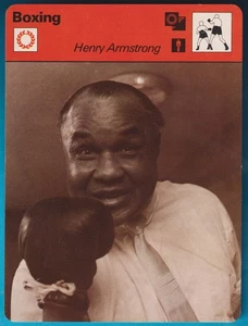 1977 Sportscaster Henry Armstrong "Movimento Perpetuo" Boxe Italia #15-14 - Foto 1 di 5