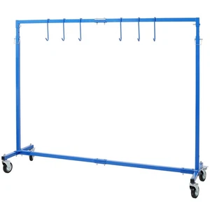 Adjustable Height Paint Hanger Drying Rack,with 6 Hanging Hooks - Picture 1 of 13