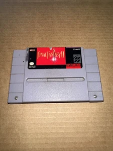 Super Nintendo Final Fantasy II Authentic SNES - Picture 1 of 11