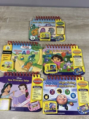 5 Leap Frog My First LeapPad Books and Cartridges The Wiggles Thomas The Train - Image 1 of 4