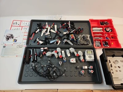 LEGO Mindstorms EV3 31313 45544 Assorted Part Lot Technic Motors Robotics Tested - Image 1 of 4
