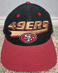 Vintage San Francisco 49ers NFL Logo Athletic Embroidered Snapback Hat/Cap - Picture 1 of 8