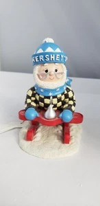 Kurt S. Adler Hershey's Chocolate Happy Sled Figure & Tag. 1998 - Picture 1 of 7