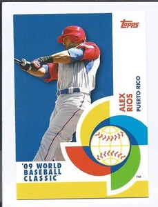 2009 Topps WBC Stars #BCS-17 ALEX RIOS (White Sox) - Picture 1 of 1
