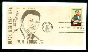 W.M. Young, Black Heritage EE. UU., 1981 FDC - Imagen 1 de 1