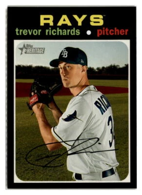 2020 Topps Heritage #173 Trevor Richards - Image 1 of 2