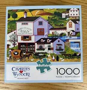 VIRGINIA'S NEST - NEW - Charles Wysocki 1000 Piece Puzzle Buffalo Games - Picture 1 of 6