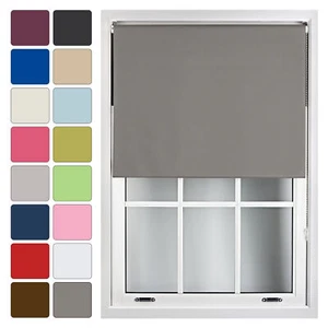 Blackout Roller Blinds Made To Measure Thermal Blind - Custom Made to Size - Picture 1 of 47