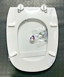 SEDILE COPRIWATER WC - POZZI GINORI ITALICA DUO / META / SQUARE POLIESTERE LEGNO - Foto 1 di 3