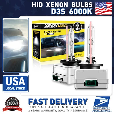2x Para Volvo V60 2015-2016 D3S 35W 6000K HID Xenón Faros Bombillas 42403 66340 Foto 1 de 4