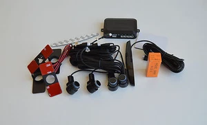 4 X Sensore Di Parcheggio Nero Con Display Schermo LED Sensore Di Parcheggio - Bild 1 von 2
