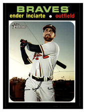 2020 Topps Heritage  #33 Ender Inciarte