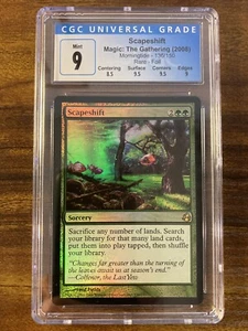MTG✨SCAPESHIFT FOIL✨ Morningtide CGC 9 MINT RARE Sorcery 2008 Fields Art LOW POP - Picture 1 of 9