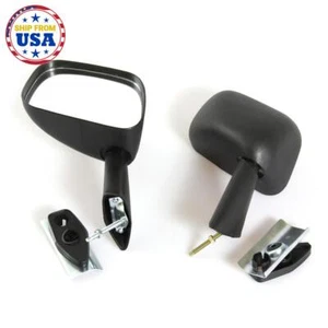 APTO TOYOTA CORONA 60-79 T60 T70 T80 T90 SERIE TECHO RÍGIDO PUERTA GUARDABARROS ESPEJOS NEGROS - Imagen 1 de 6