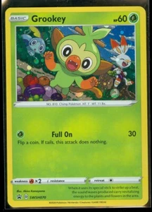 Pokemon Grookey SWSH070 - Vivid Voltage - HOLO PROMO - MINT - Bild 1 von 1