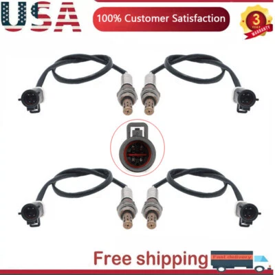 Sensor de oxígeno O2 4 piezas para Ford E-150 E-250 E-350 2000-2008 Excursion 2000-2005 Foto 1 de 4