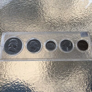 Usa 1958 Set Of Coins, 3 Silver - Picture 1 of 8