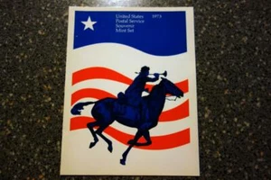 Estampillas/carpeta mini álbum conmemorativo de Estados Unidos 1973 de USPS - Imagen 1 de 9