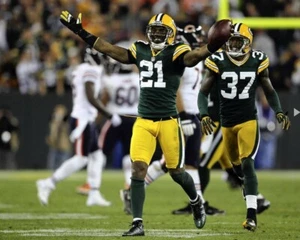 CHARLES WOODSON 8X10 PHOTO GREEN BAY PACKERS PICTURE NFL FOOTBALL VS BEARS - Picture 1 of 1