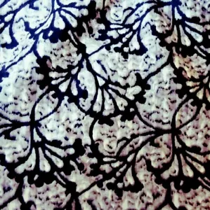 Tela de césped de algodón japonés gris y blanco 140 cm de ancho, acolchado para vestir - Imagen 1 de 5