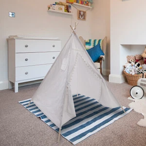 Tenda da gioco per bambini facile da montare grande Tipi Infantil Play House - Foto 1 di 17