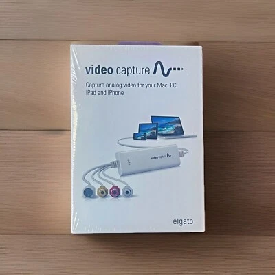 Elgato Video Capture - Digitize Video for Mac, PC or iPad (USB 2.0) - NEW - Image 1 of 3
