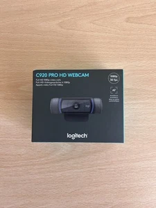 Logitech C920 1080p HD Pro Webcam - Black - Afbeelding 1 van 2