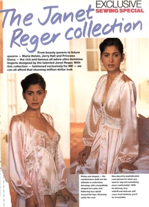JANET REGER LINGERIE CAMI NIGHTIE GOWN Make It 118 Sewing Pattern 10 12 14 16 18 - Picture 1 of 5