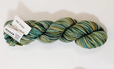 Пряжа Koigu KPPPM 100% шерсть мериноса 175 ярдов цвет: пестрая P514 288 зеленая - Изображение 1 из 3