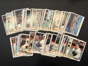 Lotto di 64 carte da baseball Topps San Francisco Giants 1978 totali - Foto 1 di 7