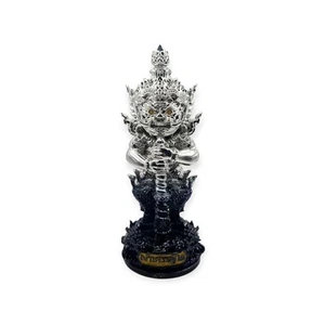 Thai Amulett 6 Zoll Hausanbetung Taowesuwan Reichtum Geld bringen Glück Schutz - Bild 1 von 6