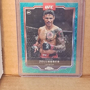 Daniel Zellhuber 2025 Topps Chrome UFC Teal Lazer Refractor #65/175 - Picture 1 of 3