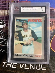 1970 O-Pee-Chee #350 Roberto Clemente - KSA 5  EX
