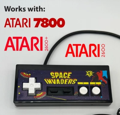 Atari 7800  2600 2600+ Controller Control Pad Gamepad Joystick CX78 Space Invade - Image 1 of 4