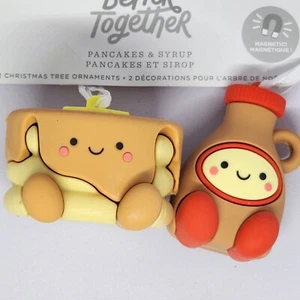 Hallmark Ornaments Better Together Pancakes And Syrup A20 - Picture 1 of 5