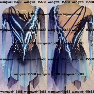 New Ice Figure Skating Dress, Figure Skating Dress For Competition B2819 - Picture 1 of 6