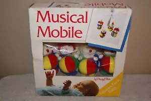 Vintage Pansy Ellen 1992 Plush Clown Crib Mobile Trapeze Clowns Infant Baby - Picture 1 of 13