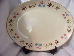 LARGE Franciscan Color-Seal Oven Safe OVAL Platter ~ 16.5" X 12.5" ~CALIFORNIA - Picture 1 of 7