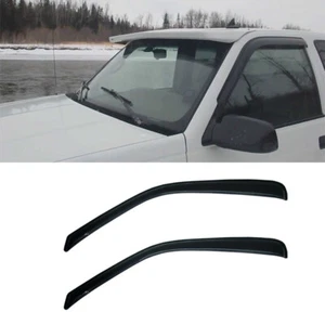 2pc Sun/Rain Guard Vent Shade Window Visor Fit Express/Savana/Kodiak/Topkick - Picture 1 of 4