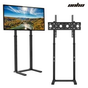 Carro de TV de doble poste ajustable soporte de piso para 32 40 42 46 50 55 60 65 pulgadas - Imagen 1 de 12