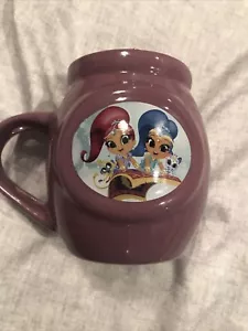 Shimmer & Shine Mug Cup Tea Nickelodeon 2018 Purple Cartoon Girl Collectible - Picture 1 of 8
