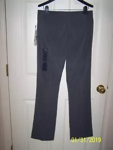 Pantaloni Amanda Donna "Kenneth Cole" Charcoal Heather Nuovi con etichette - Taglia 4 Media - Foto 1 di 2