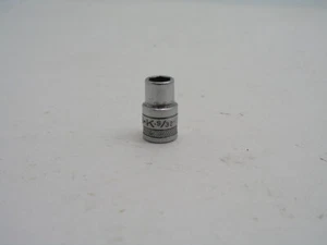 Vintage Knurled 9/32" 1/4" Drive 6pt Socket, SK 40909 - Picture 1 of 2